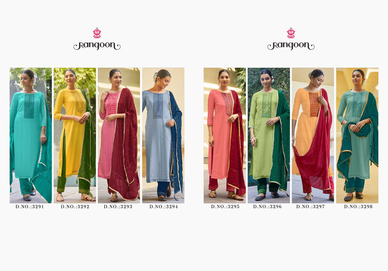 Rangoon Spirit Silk Designer Festive Wear Fancy Silk Ready Made Dress Collection